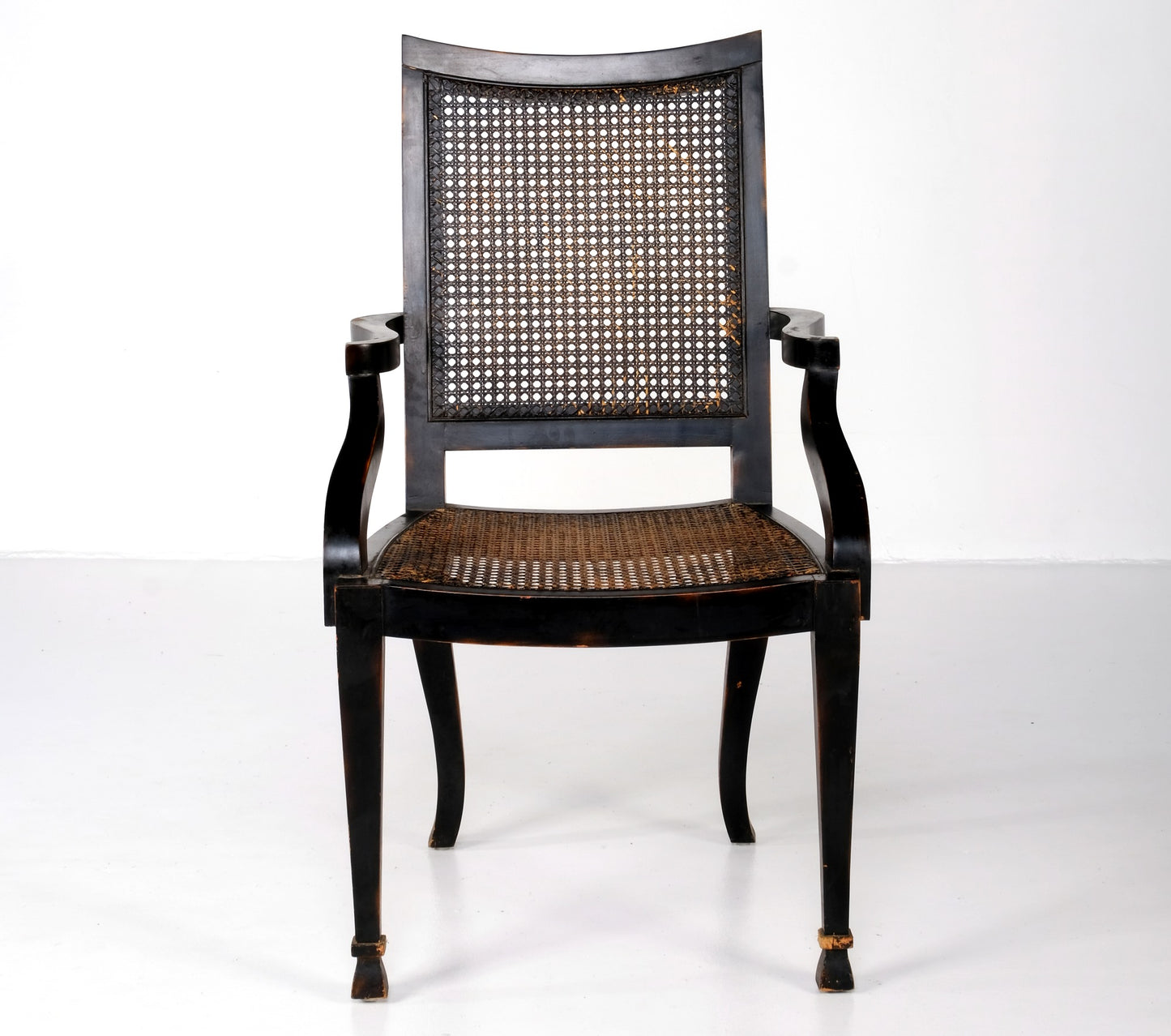 VINTAGE WOODEN OUTDOOR ARMCHAIRS