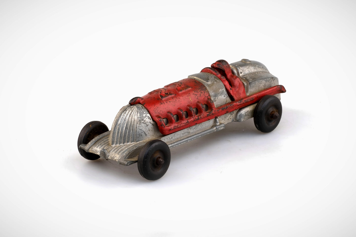 TWO TONE METAL BOAT TAIL HUBLEY #22 CAR RACE