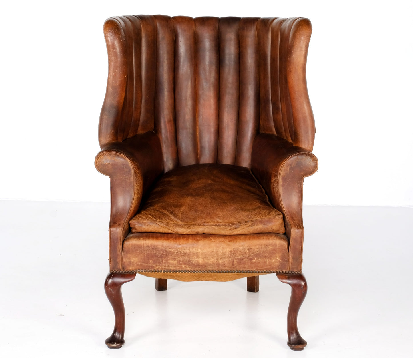 ARTDECO ENGLISH LIBRARY WINGBACK CHAIR