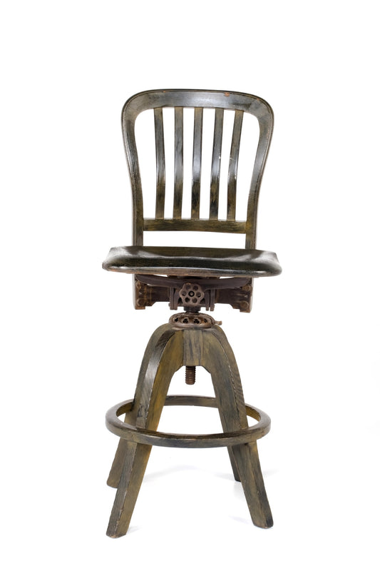 ARTDECO MECHANICAL SWIVEL CHAIR FROM: MILWAUKEE ANATOMIC COMFORT CHAIR