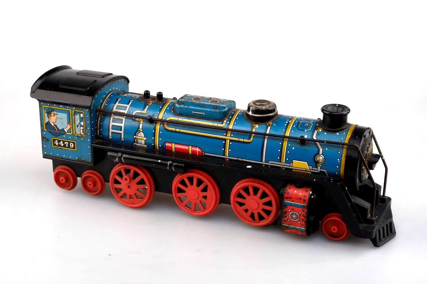 TIN TOY TRAIN NO. 4479 LOCOMOTIVE