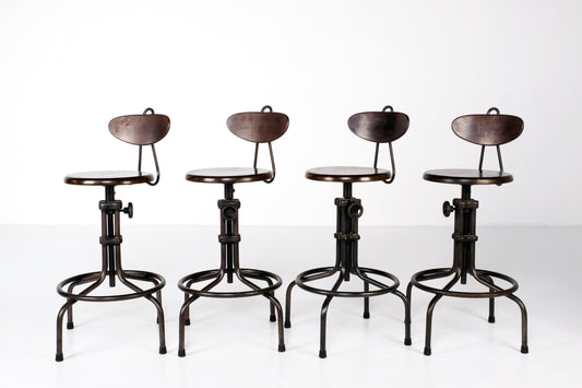 V19C-B INDUSTRIAL BAR STOOL BY: NUEVO LIVING