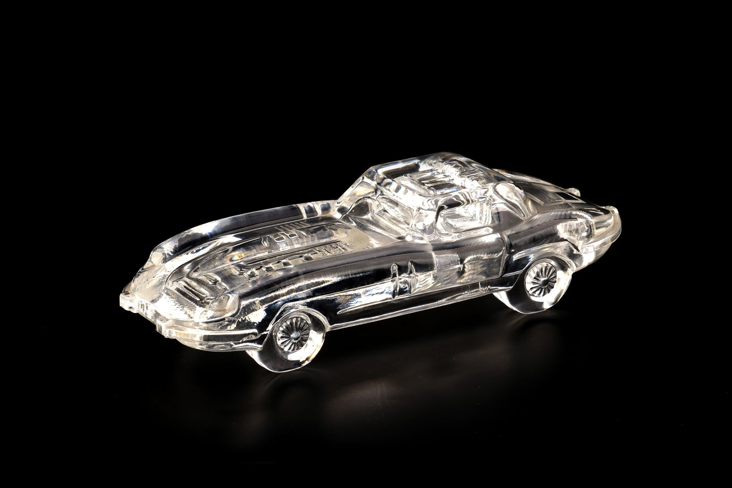 DAUM CRYSTAL MERCEDEZ BENZ SPORTS CAR