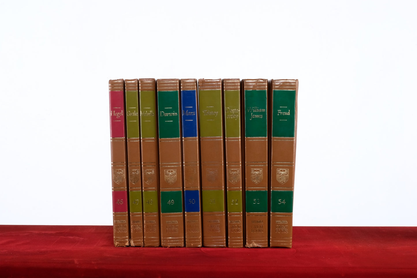 GREAT BOOKS BRITANNICA SET OF 1 TO 54
