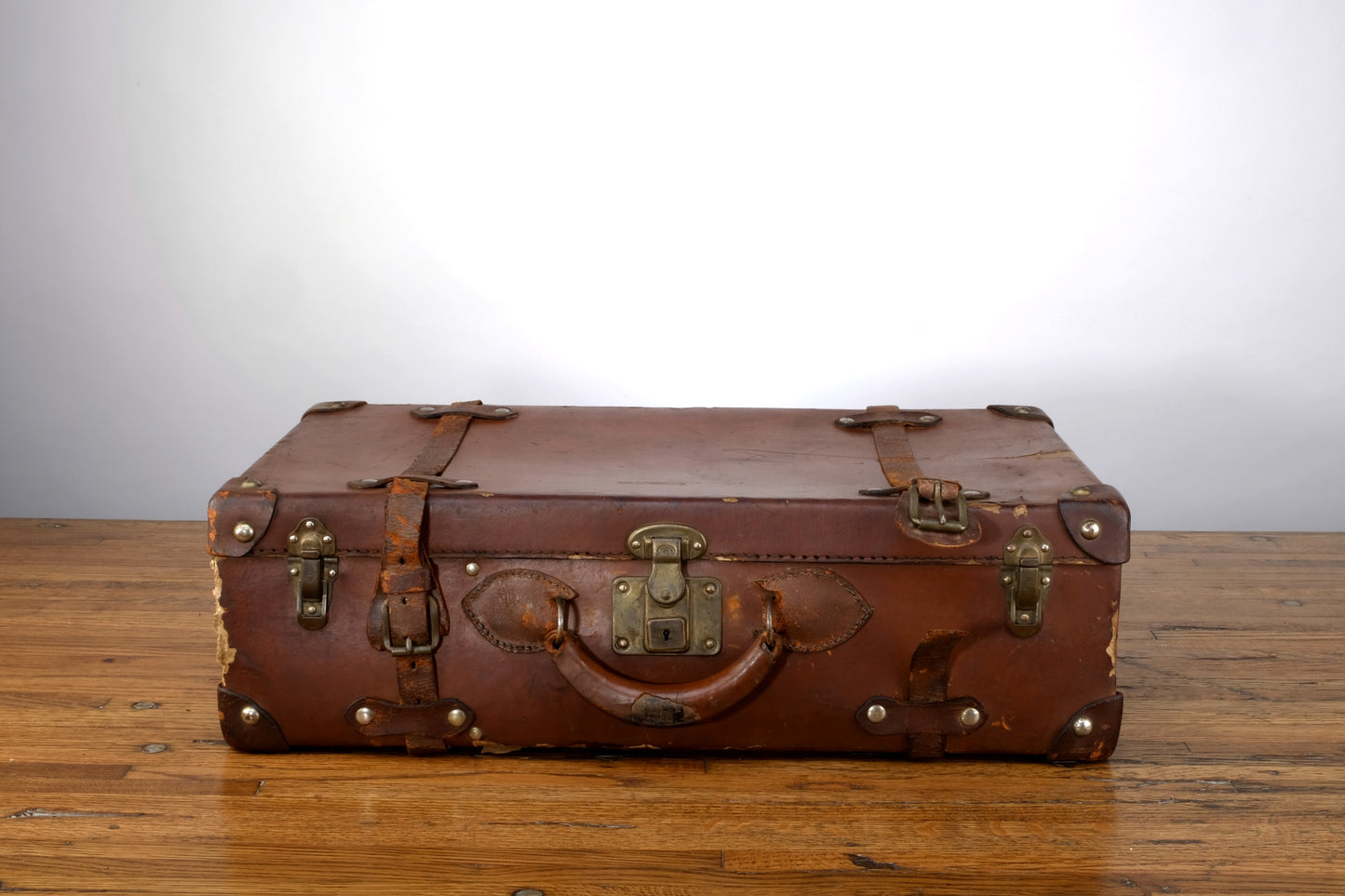 CORBIN BELTED LEATHER LUGGAGE