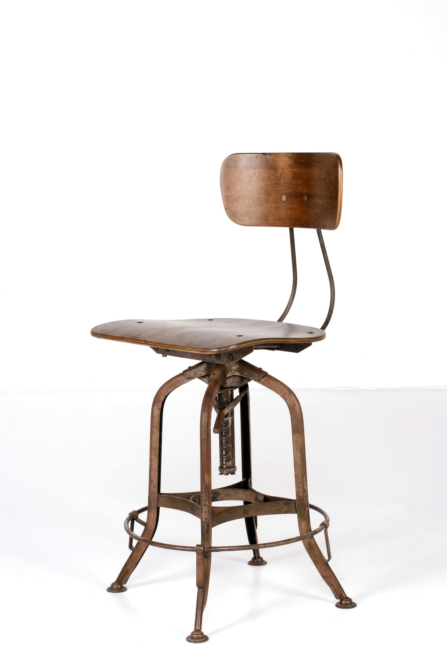 ARTDECO TOLEDO INDUSTRIAL DRAFTING STOOL