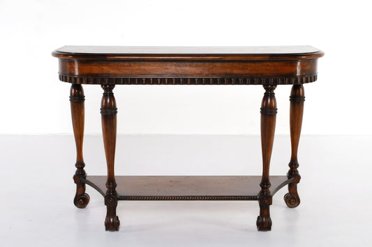 FRENCH ARTDECO WOODEN CONSOLE TABLE
