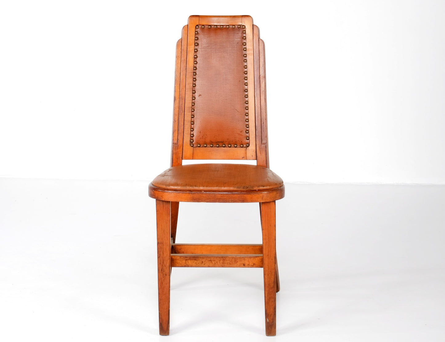 ART DECO RARE SET 10 EARLY THONET SKYSCRAPER CHAIRS