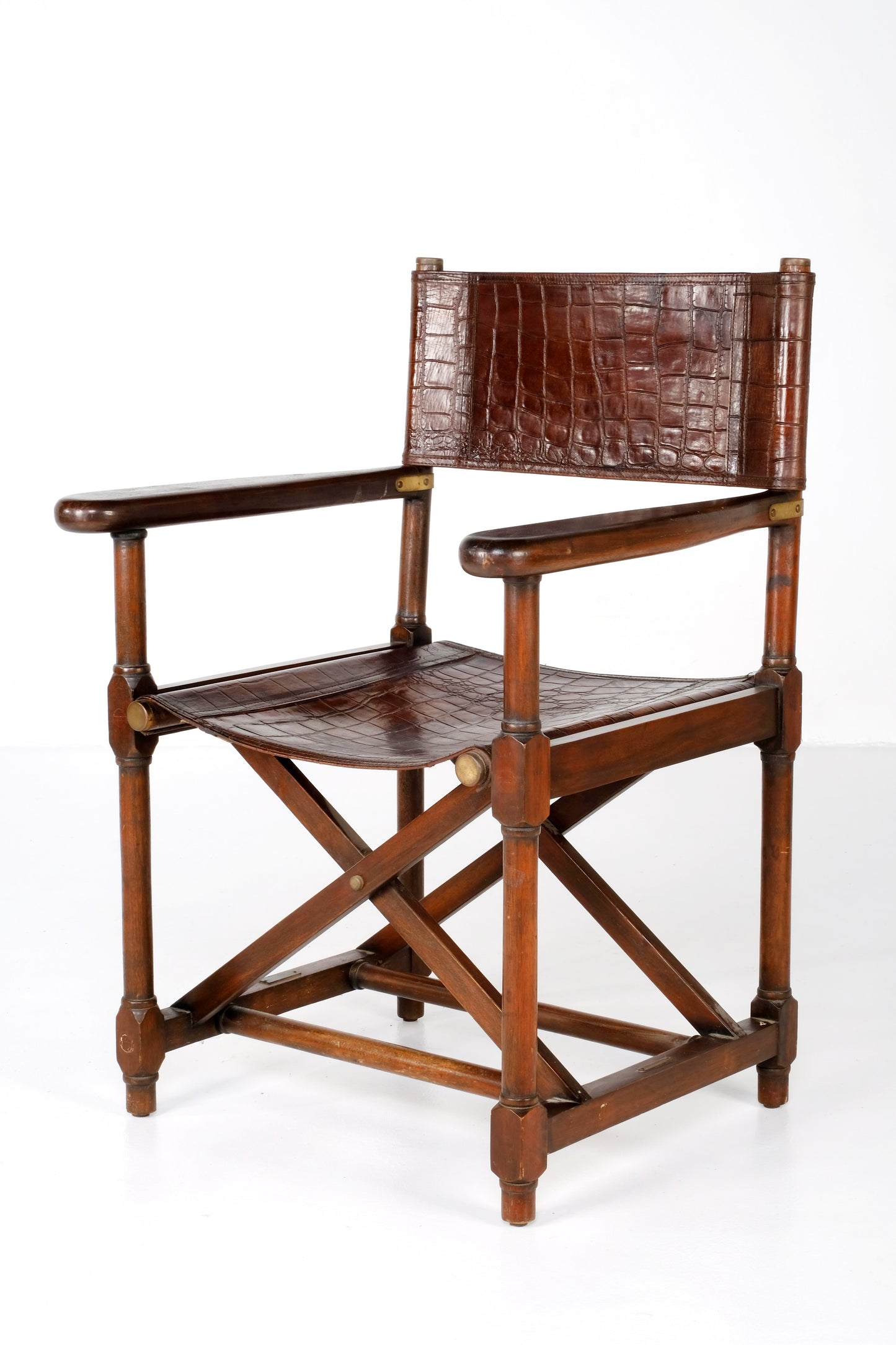 ARTDECO PRIZMIC & BRILL DIRECTOR’S ARMCHAIR