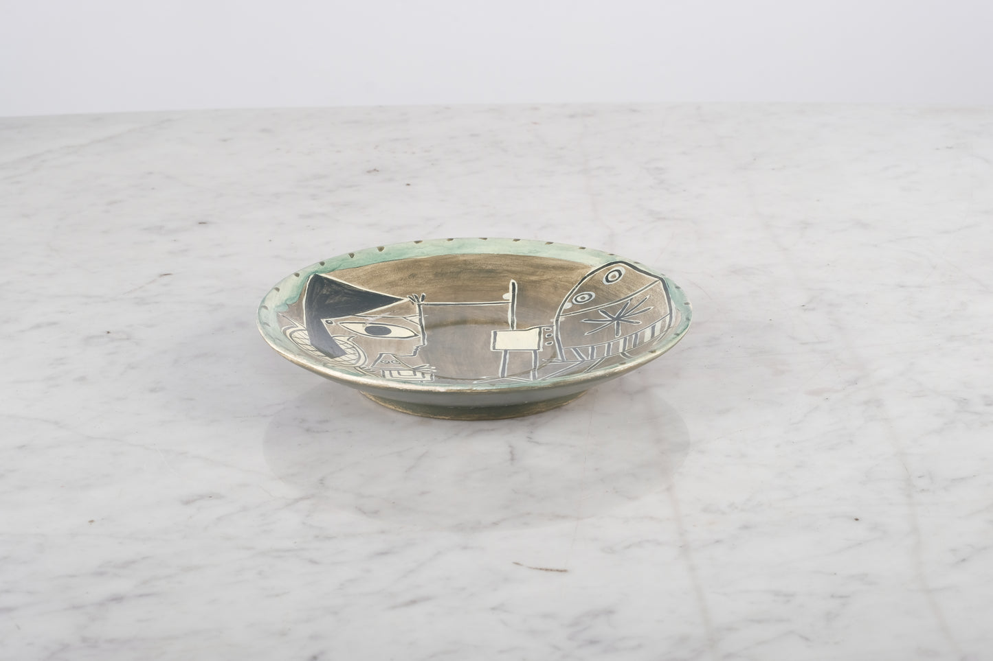 AIR CRAFT EMAGINARY ART WORK PLATE