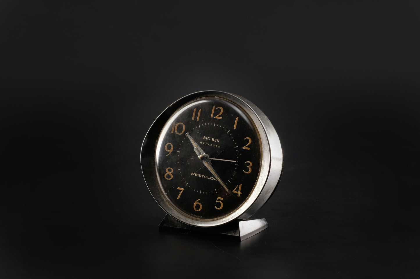 Westclox Big Ben Black Repeater Oval Style 8 M:10088