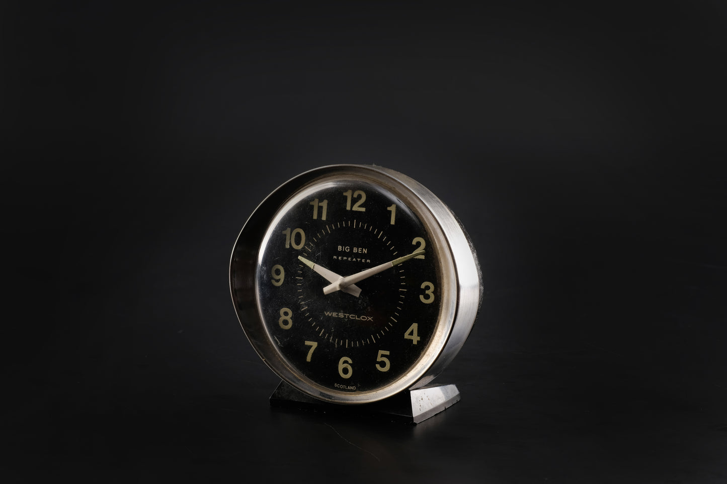 Westclox Big Ben Black Repeater Oval Style 8 M:10088