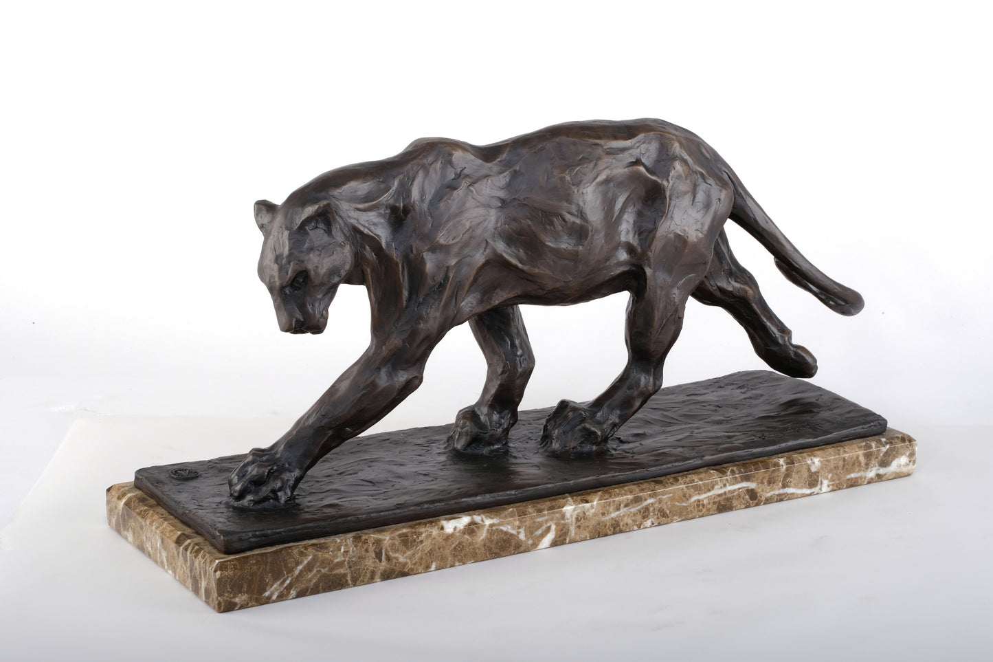 FRENCH ARTDECO "PANTHÈRE QUI MARCHE"
