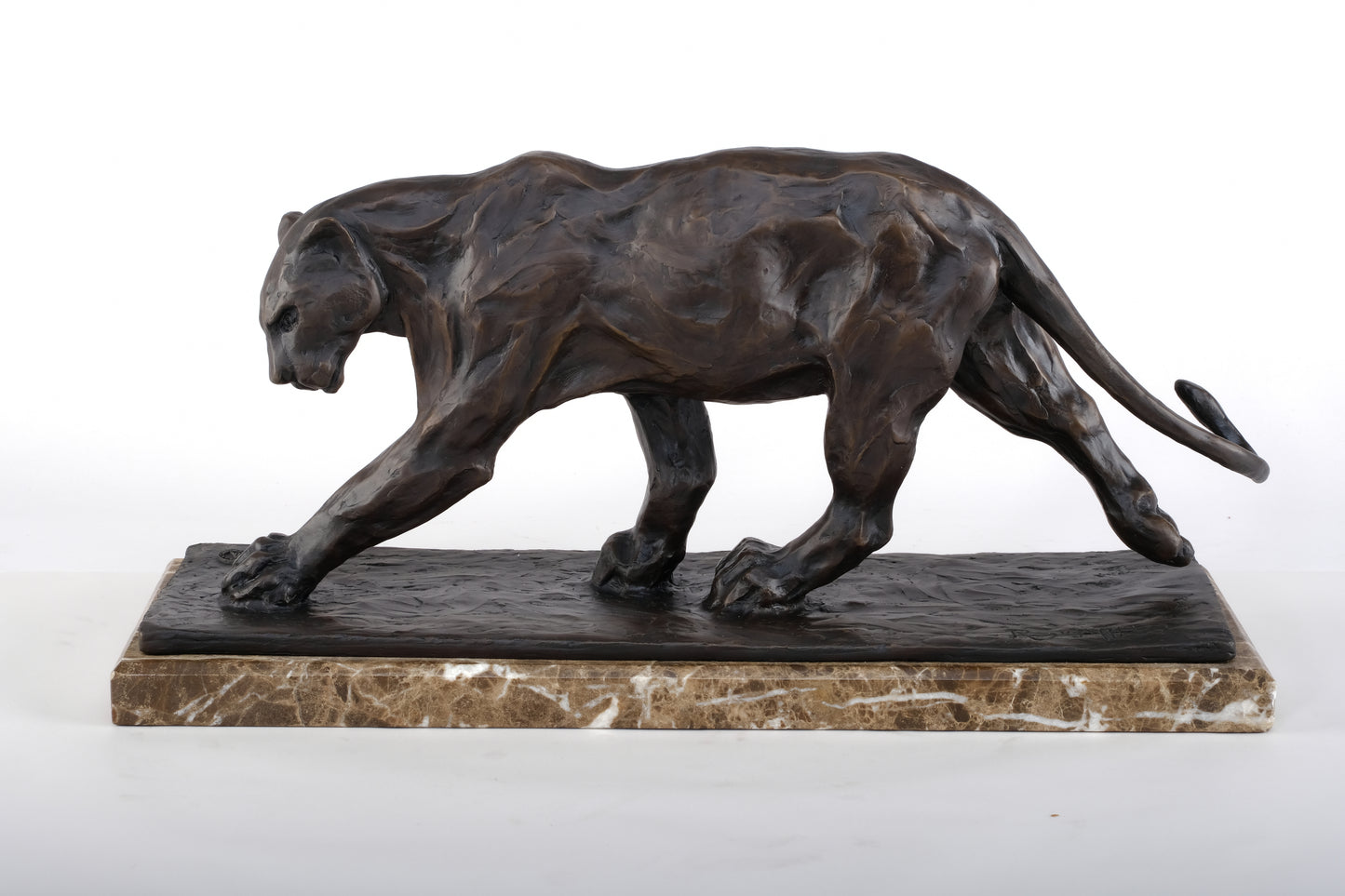 FRENCH ARTDECO "PANTHÈRE QUI MARCHE"