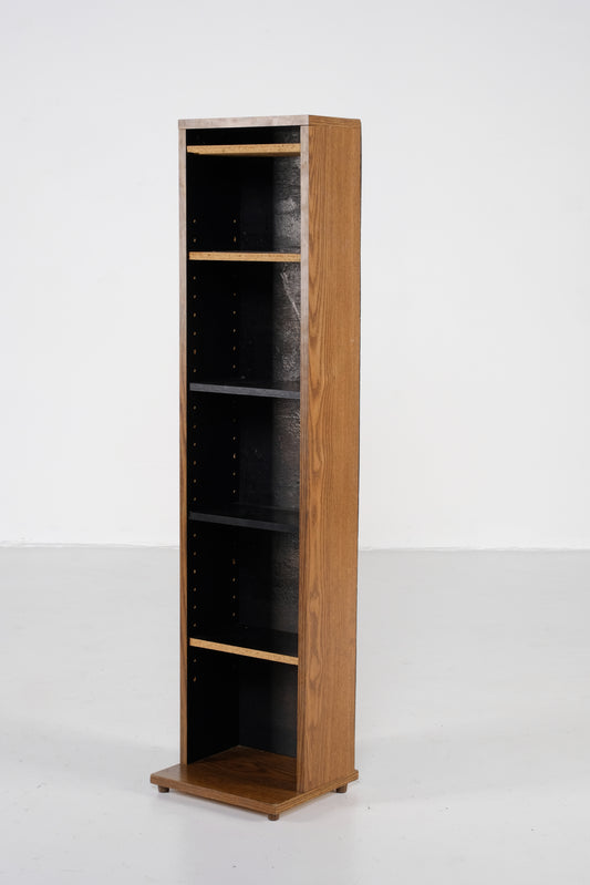 FREE STANDING DVD RACK / BOOKCASE