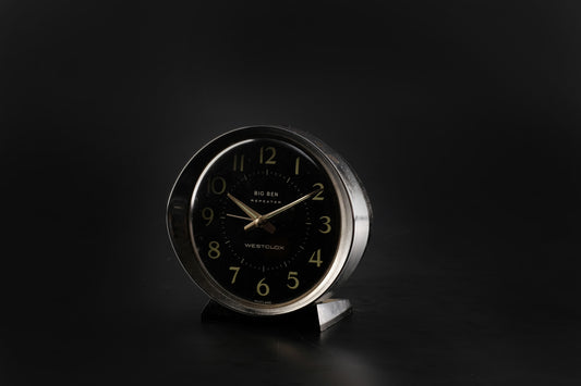 Westclox Big Ben Black Repeater Oval Style 8 M:10088