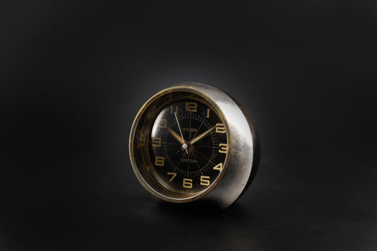 Westclox Big Ben Futura Silvertone Black Dial M:10072
