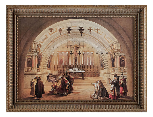 THE HOLY SEPULCHER AND CALVARY