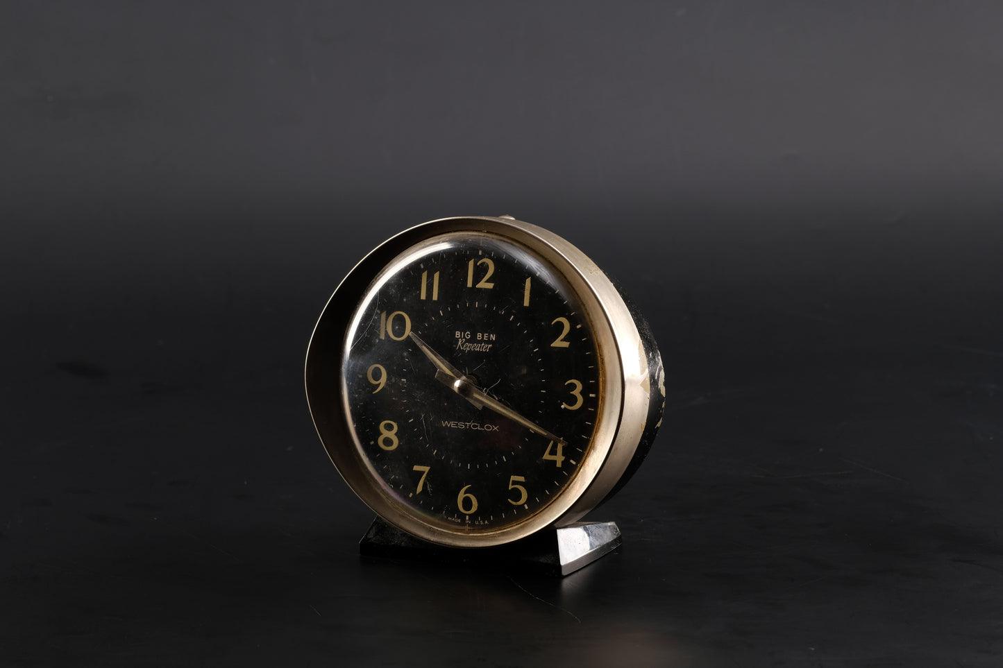 Westclox Big Ben Black Repeater Oval Style 8 M:10088